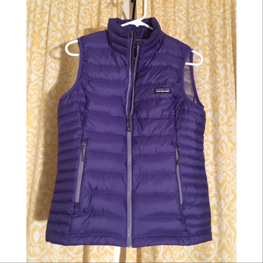 Patagonia Women’s Down Sweater Vest - Purple